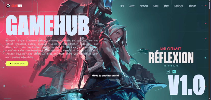 GameHub โ Interactive Gaming News Platform