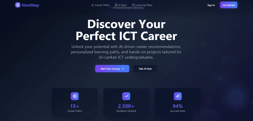 NextStep โ AI-Based Career Pathway Discovery System